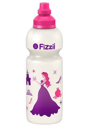 Fizzii Kindertrinkflasche Prinzessin 600 ml