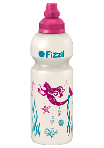 Fizzii Kindertrinkflasche Meerjungfrau 600 ml