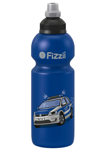 Fizzii Kindertrinkflasche Polizei 600 ml