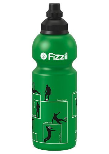 Fizzii Kindertrinkflasche Fußball 600 ml