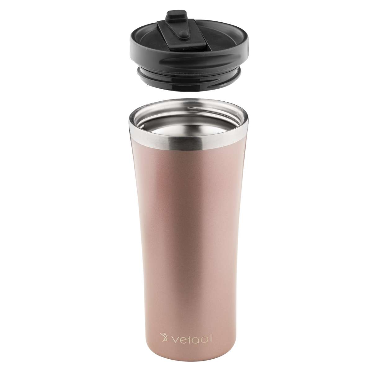 Fizzii Edelstahl Kaffeebecher Lagomå rosé