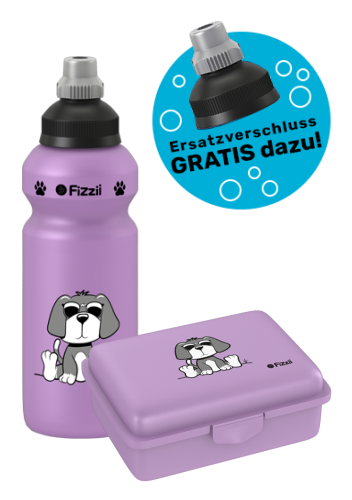 Fizzii Set Hund Flieder