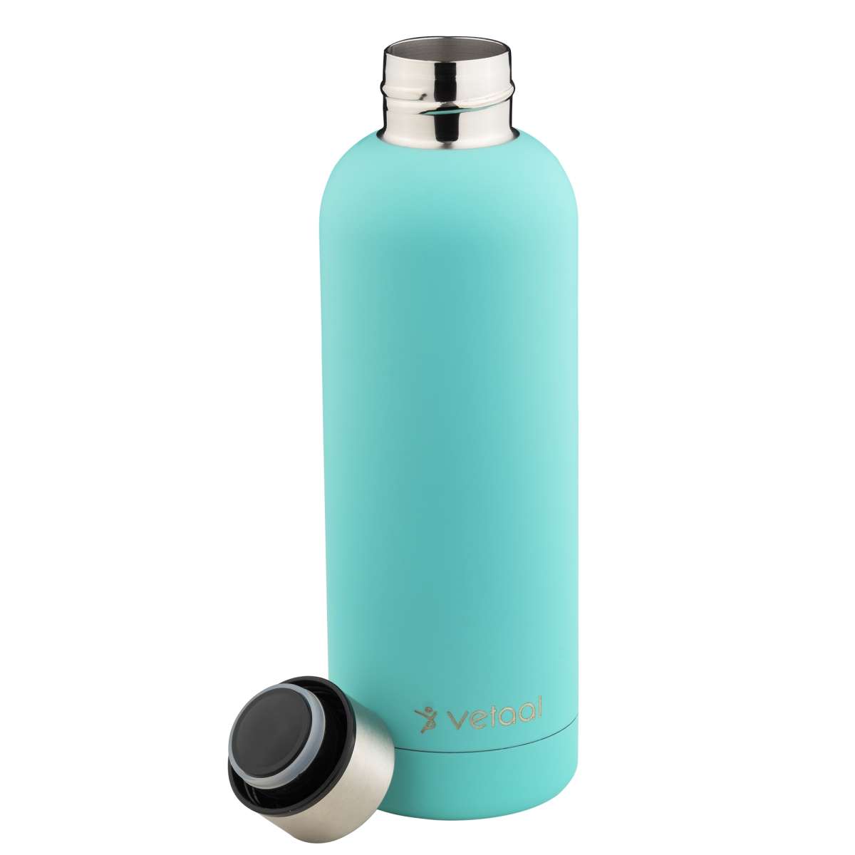 Fizzii Edelstahl Isolierflasche Skadi türkis