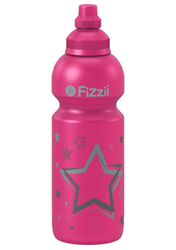 Fizzii Kindertrinkflasche Sterne 600 ml 