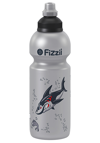 Fizzii Kindertrinkflasche Hai 600 ml 