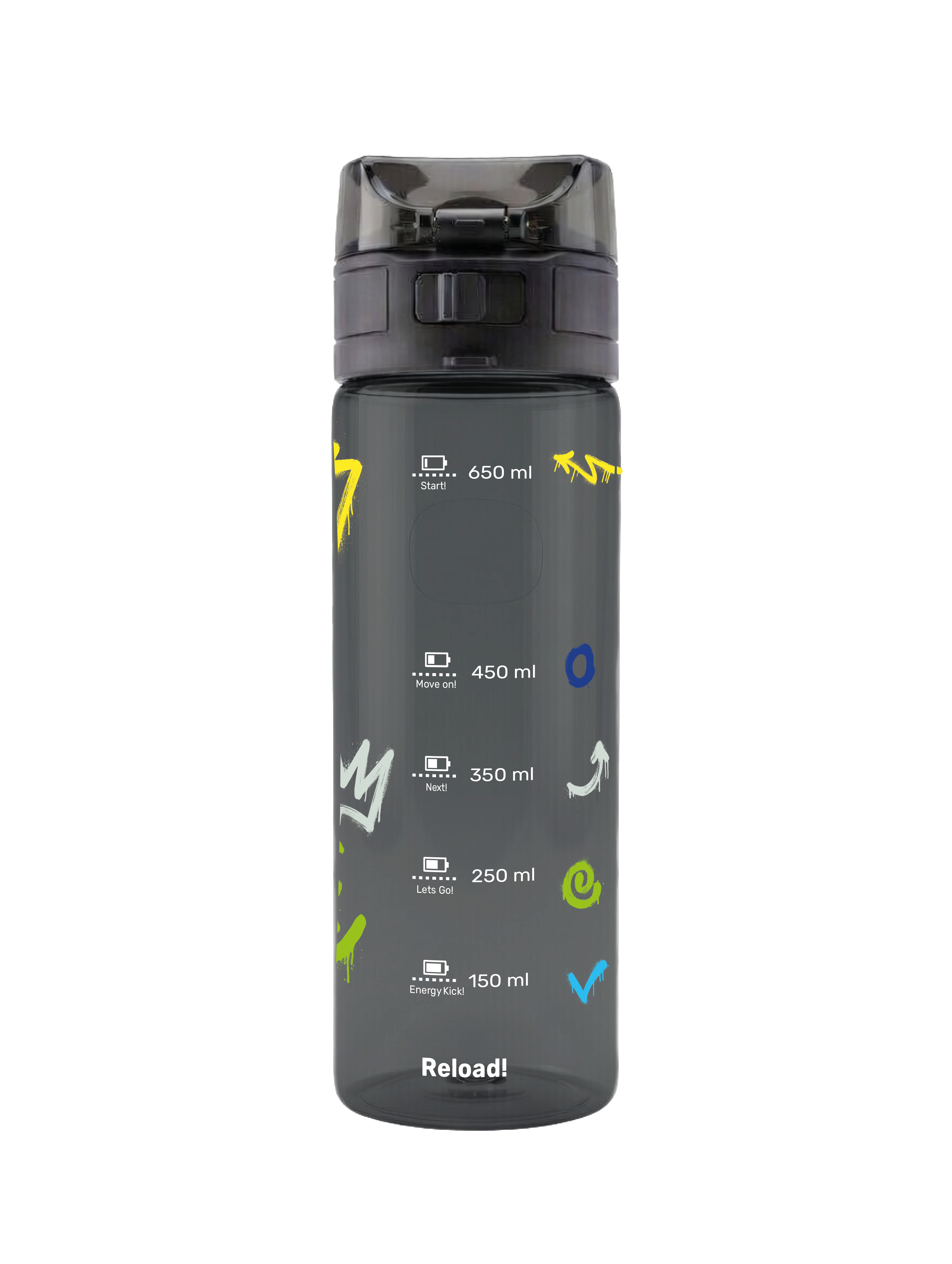 Fizzii 20six Trinkflasche 750 ml Graffiti