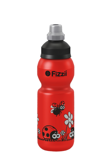 Fizzii Kindertrinkflasche Marienkäfer 330 ml Fizzii Kindertrinkflasche Marienkäfer 330 ml