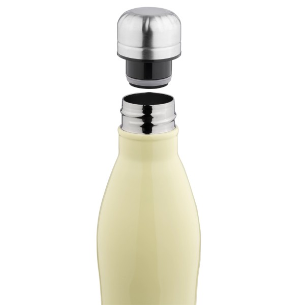 Fizzii Edelstahl Isolierflasche Freya pastellgelb
