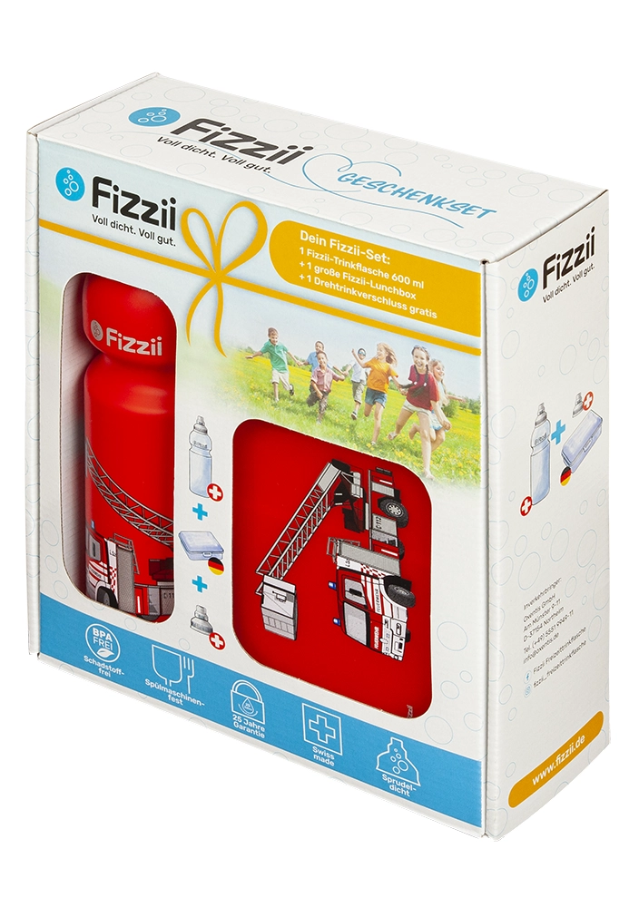 Fizzii Geschenkset Feuerwehr