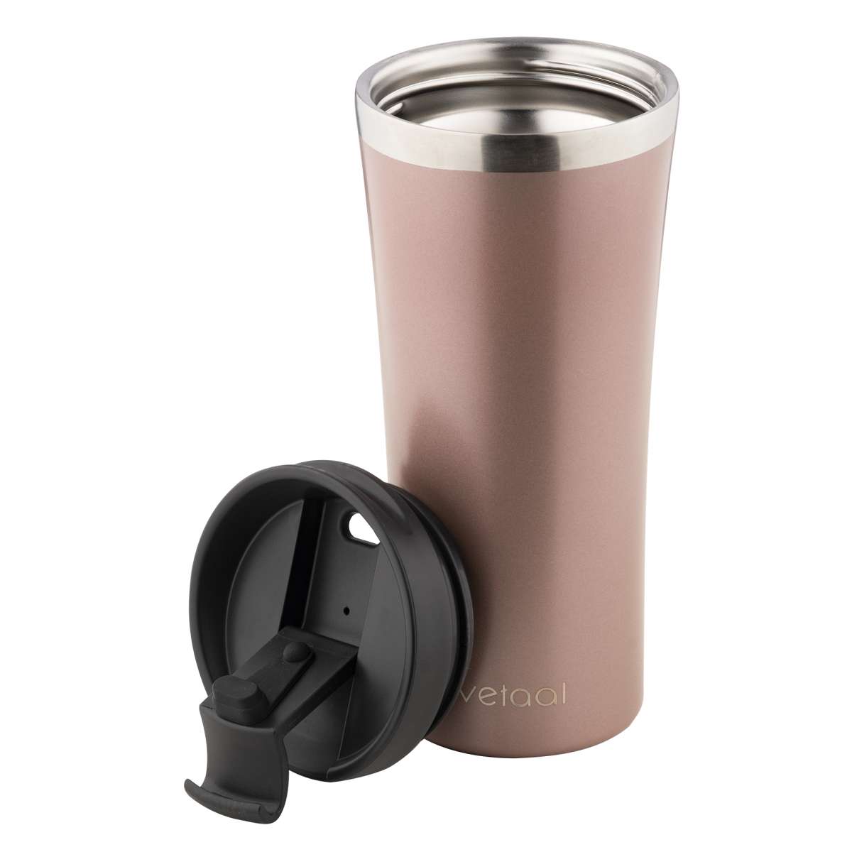Fizzii Edelstahl Kaffeebecher Lagomå rosé