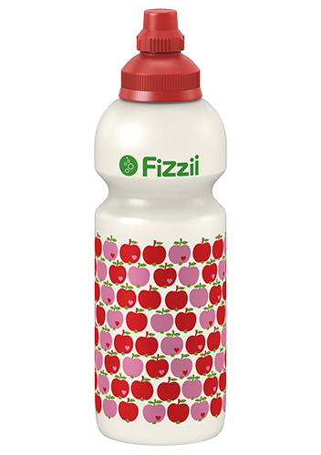 Fizzii Kindertrinkflasche Äpfel byGraziela 600 ml