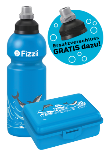 Fizzii Set Delfin, Cyan