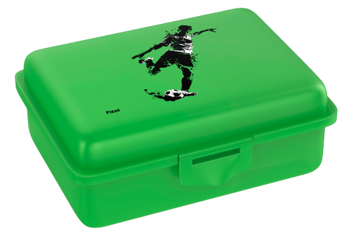 Fizzii Kicker, Lunchbox Grün mit Trennfach