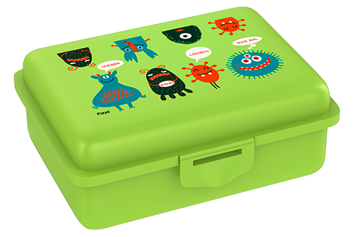 Fizzii Monster, Lunchbox Kiwi mit Trennfach