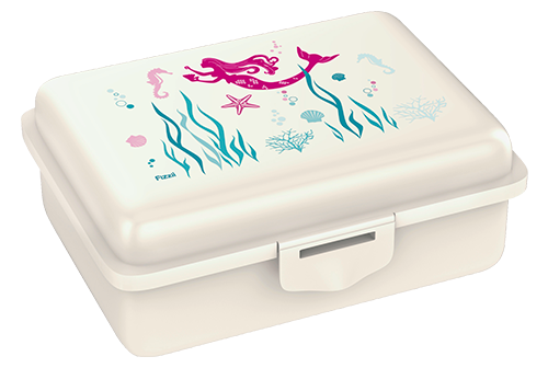 Fizzii Meerjungfrau, Lunchbox Perlweiß mit Trennfach